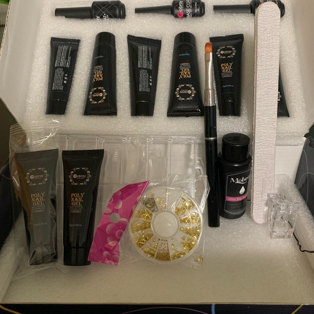 UV/LED Gel extension tips and nail polish kit